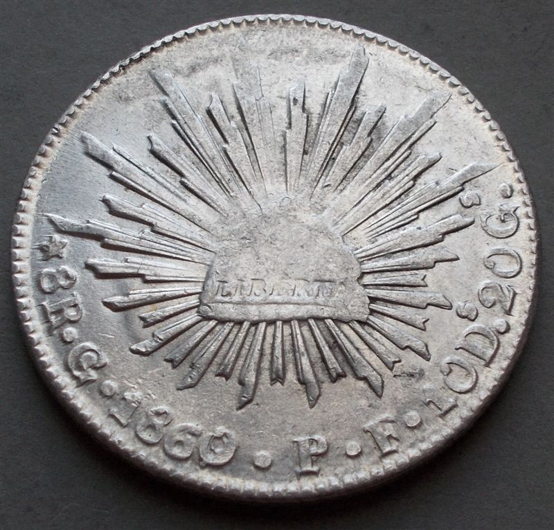 1860/59-Go-Guanajuato-8-Reales
